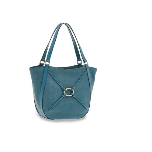 The Bridge , Women`s Bags Handbag Clear Blue Ss22 ,Blue female, Sizes: ONE SIZE