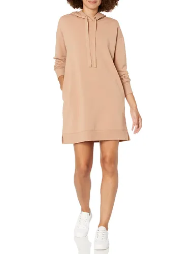 The Drop Women's Iona Long-Sleeve Hooded Mini Sweatshirt