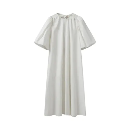 The Garment , Cyprus Puff Dress ,White female, Sizes: