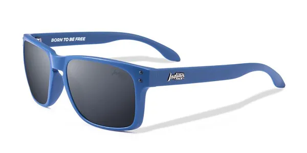 The Indian Face Freeride Polarized 24-029-05 Men's Sunglasses Blue Size Standard