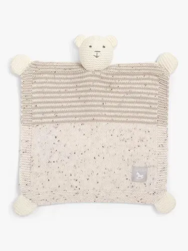 The Little Tailor Baby Teddy Comforter, Oatmeal - Oatmeal - Unisex