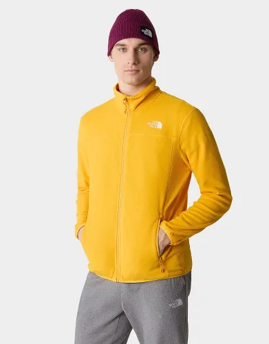 The North Face 100 Glacier Full Zip Top - Yellow - Mens