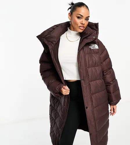 The North Face Acamarachi oversized long puffer coat in brown Exclusive at ASOS
