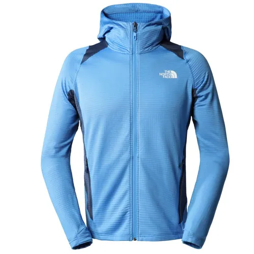 The North Face Athletic Outdoor Full Zip Hoodie: Sonic Blue/Shady Blue