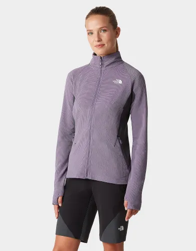 The North Face Athletic Outdoor Full Zip Midlayer - Purple - Womens