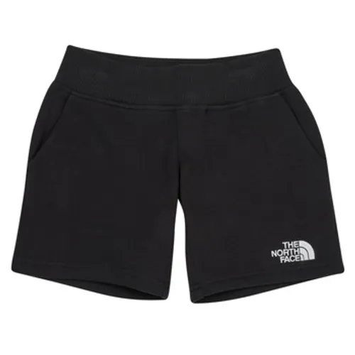 The North Face  B COTTON SHORTS TNF BLACK  boys's Children's shorts in Black