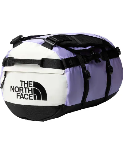 The North Face Base Camp Duffel Small 50L - Optic Violet-Astro Lime-White Dune