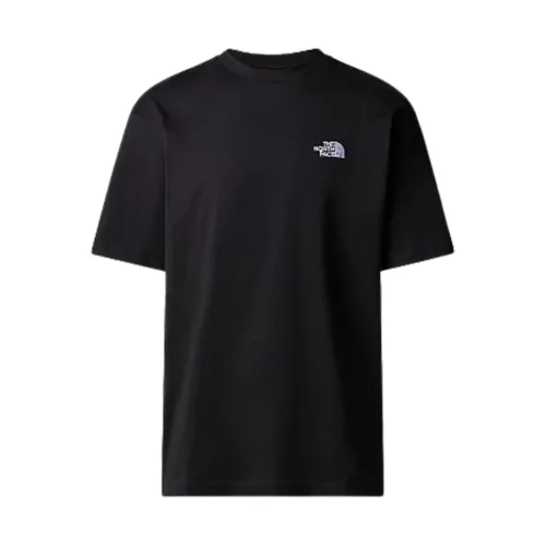 The North Face , Black Oversize Essential Tee ,Black male, Sizes: