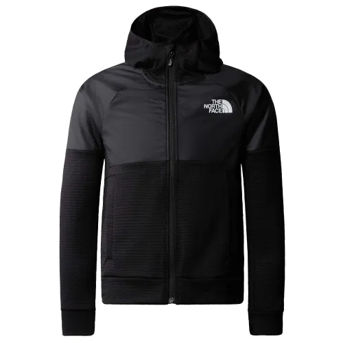 The North Face Boys Mountain Athletics Full-Zip Hoodie: Black: L