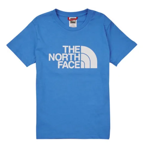 The North Face  Boys S/S Easy Tee  boys's Children's T shirt in Blue