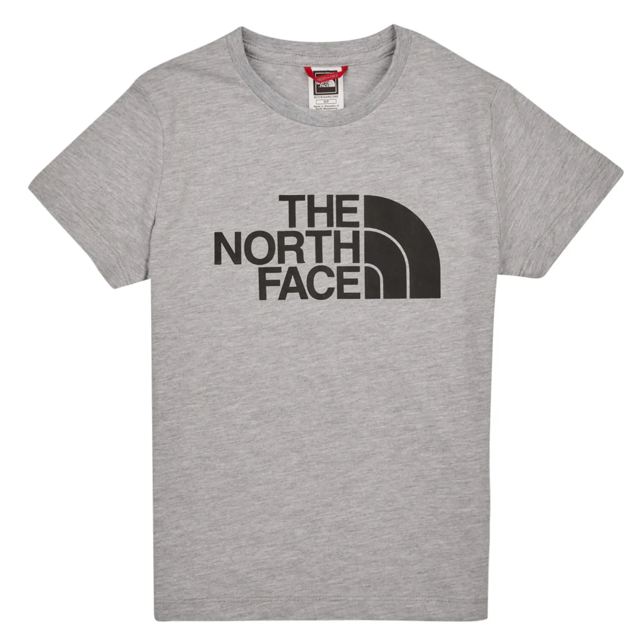 The North Face  Boys S/S Easy Tee  boys's Children's T shirt in Grey