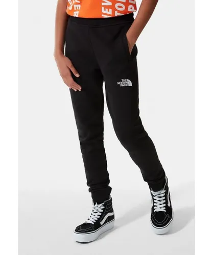 The North Face Boys Youth Fleece Joggers in Black