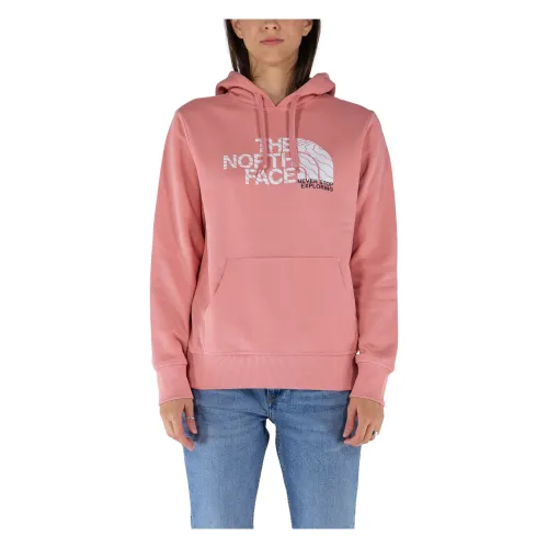 The North Face , Comfy and Stylish Hoodie for Women ,Pink female, Sizes: