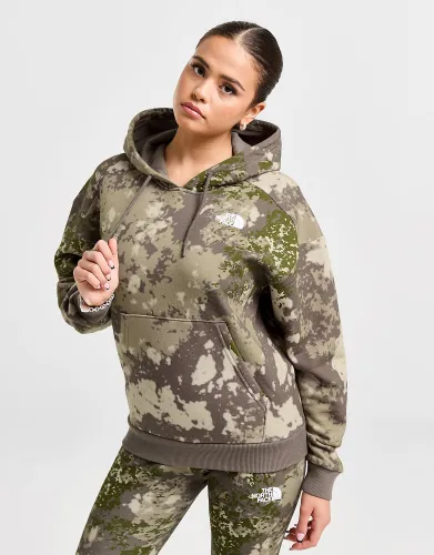 The North Face Dome Camo Overhead Hoodie - Green - Womens