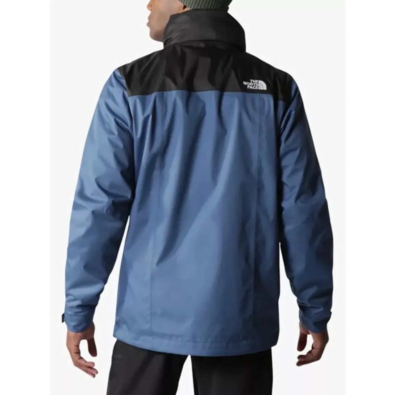 The North Face Evolve II Triclimate 3-in-1 Waterproof Men's Jacket - Shady Blue/TNF Black - Male