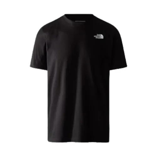 The North Face , Foundation Graphic T-Shirt Black/Blue ,Black male, Sizes: