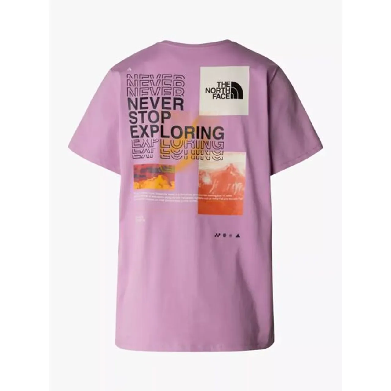 The North Face Foundation Mountain Graphic T-Shirt, Mineral Purple - Mineral Purple - Female