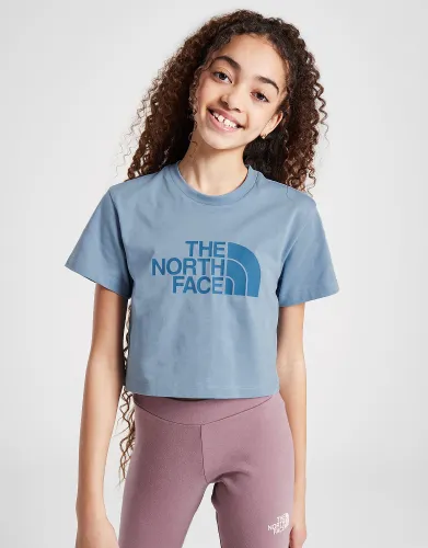 The North Face Girls' Crop Easy T-Shirt Junior - Blue