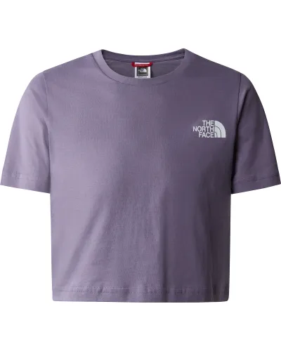 The North Face Girl's Crop Simple Dome T Shirt