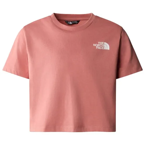 The North Face - Girl's S/S Crop Simple Dome Tee - T-shirt