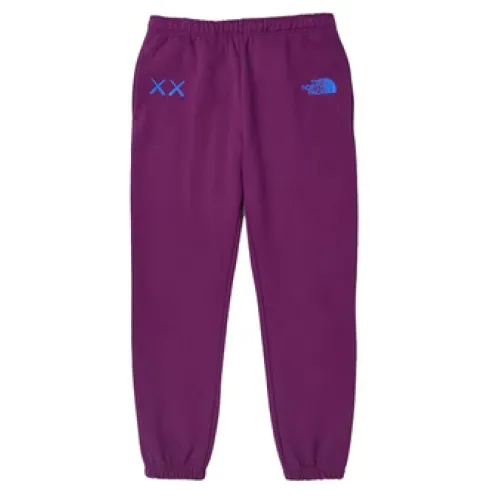 The North Face , Kaws X Sweatpants Purple ,Purple male, Sizes:
