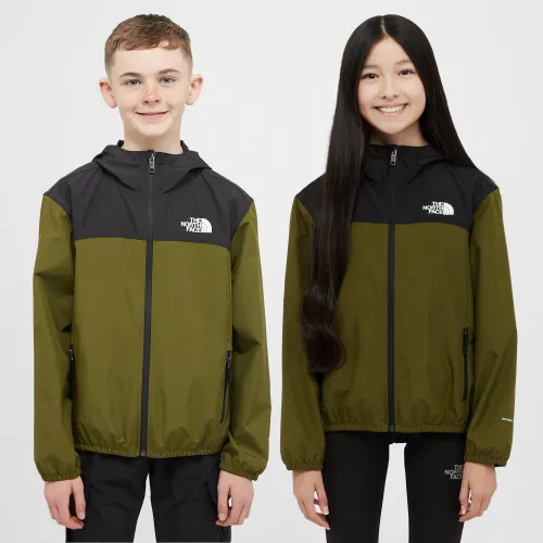 The North Face Kids' Never Stop Hooded Windwall™ Jacket - Green, GREEN
