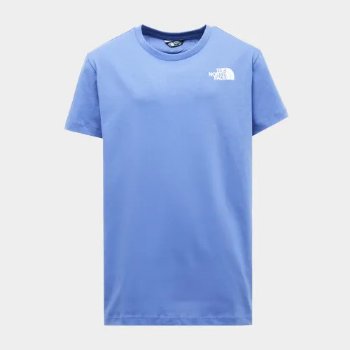 The North Face Kids' Redbox T-Shirt - Blue, BLUE