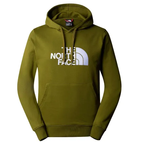 The North Face Light Drew Peak Pullover Hoodie: Forest Olive: L