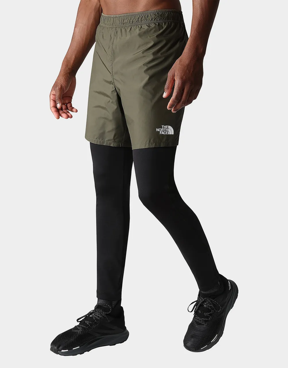 The North Face Limitless Run Shorts - Green - Mens