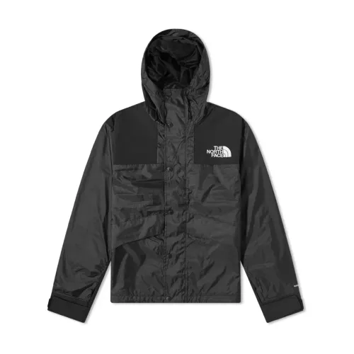 The North Face , Logo Jacket with Zip Fastening ,Black male, Sizes: