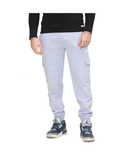 The North Face Mens Cargo Joggers Casual Bottoms - Light Grey Cotton