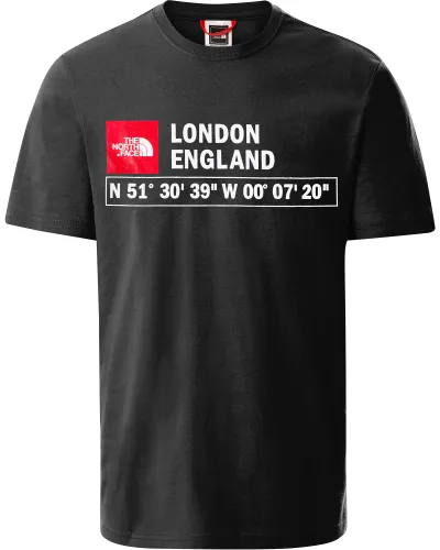 The North Face Men's GPS Logo London T Shirt - TNF Black