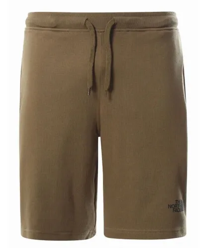 The North Face Mens Men’s Graphic Light Shorts Military Green Cotton
