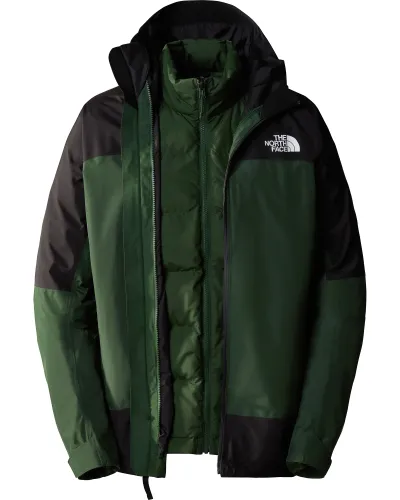 The North Face Men's Mountain Light Triclimate GORE TEX Jacket - Pine Needle-TNF Black