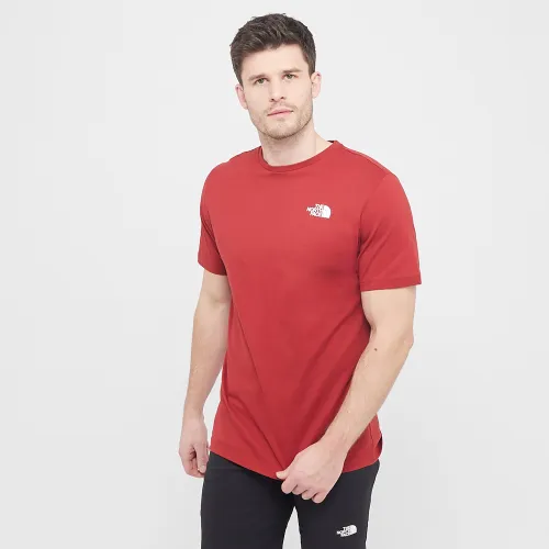 The North Face Men's Redbox Short Sleeve T-Shirt, RED