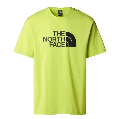 The North Face Mens S/S Easy Tee: Fizz Lime: L