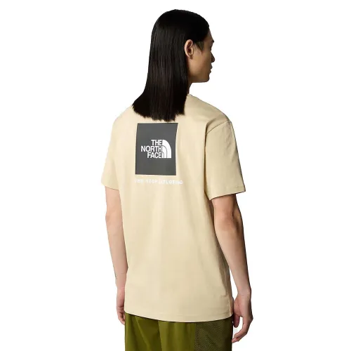 The North Face Mens S/S Redbox Tee: Gravel: XL