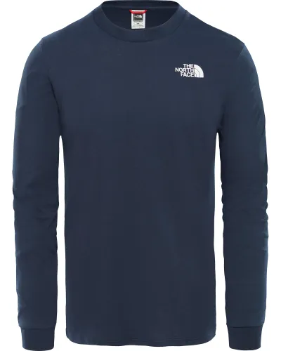 The North Face Men's Simple Dome Long Sleeve T Shirt - Urban Navy