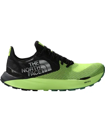 The North Face Men's Summit Vectiv Sky Trail Running Shoes - LED Yellow/TNF Black