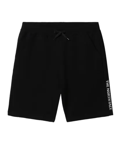 The North Face Mens Zumu Shorts In Black Cotton