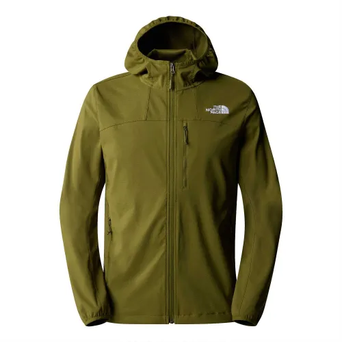 The North Face Nimble Hooded Jacket: Forest Olive: M