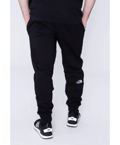 The North Face NSE Mens Fleece Cuffed Joggers Pant Black Cotton