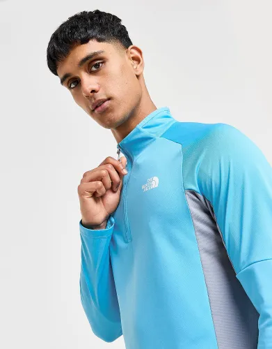 The North Face Performance 1/4 Zip Top - Blue - Mens