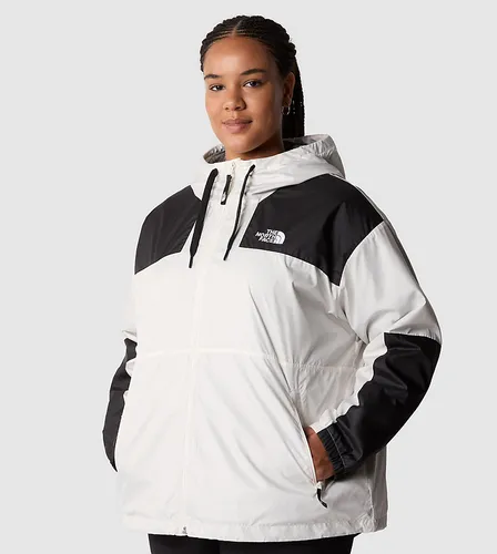The North Face Plus size sheru jacket in gardenia white
