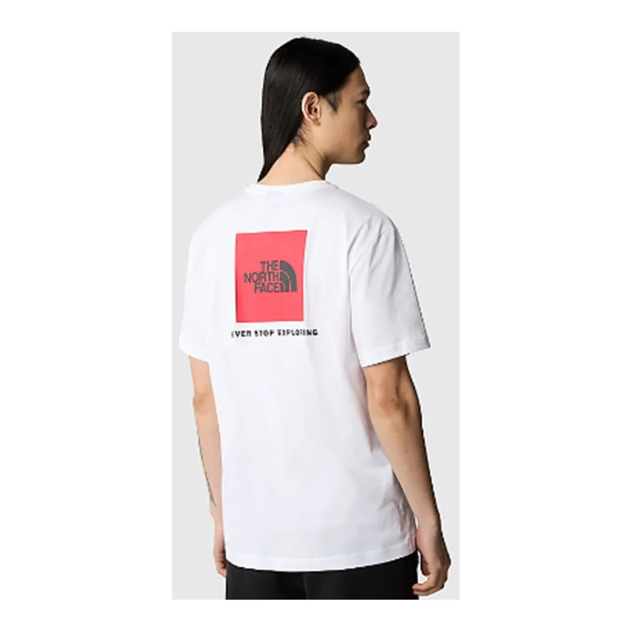 The North Face , Redbox T-Shirt White ,White male, Sizes: