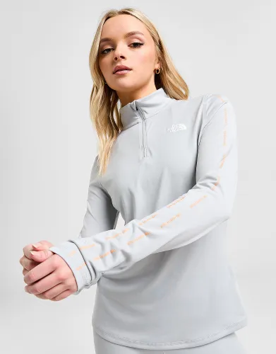 The North Face Repeat 1/4 Zip Top - Grey - Womens
