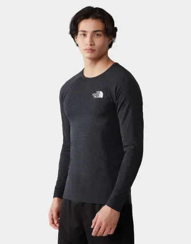 The North Face Seamless Long Sleeve Top - Black - Mens