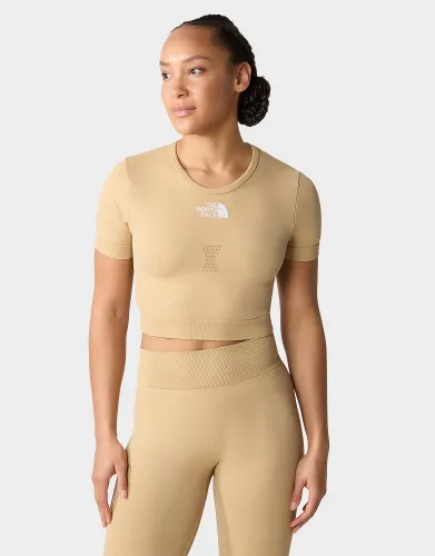 The North Face Seamless T-shirt - Beige - Womens