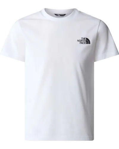 The North Face Teen Short Sleeve Simple Dome Tee - TNF White