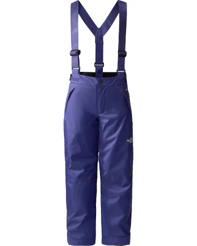 The North Face Teen Snowquest Suspender Kids' Pants - Cave Blue